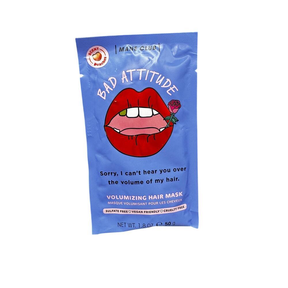 5/$25 NWT Mane Club Bad Attitude Volumizing Hair Mask